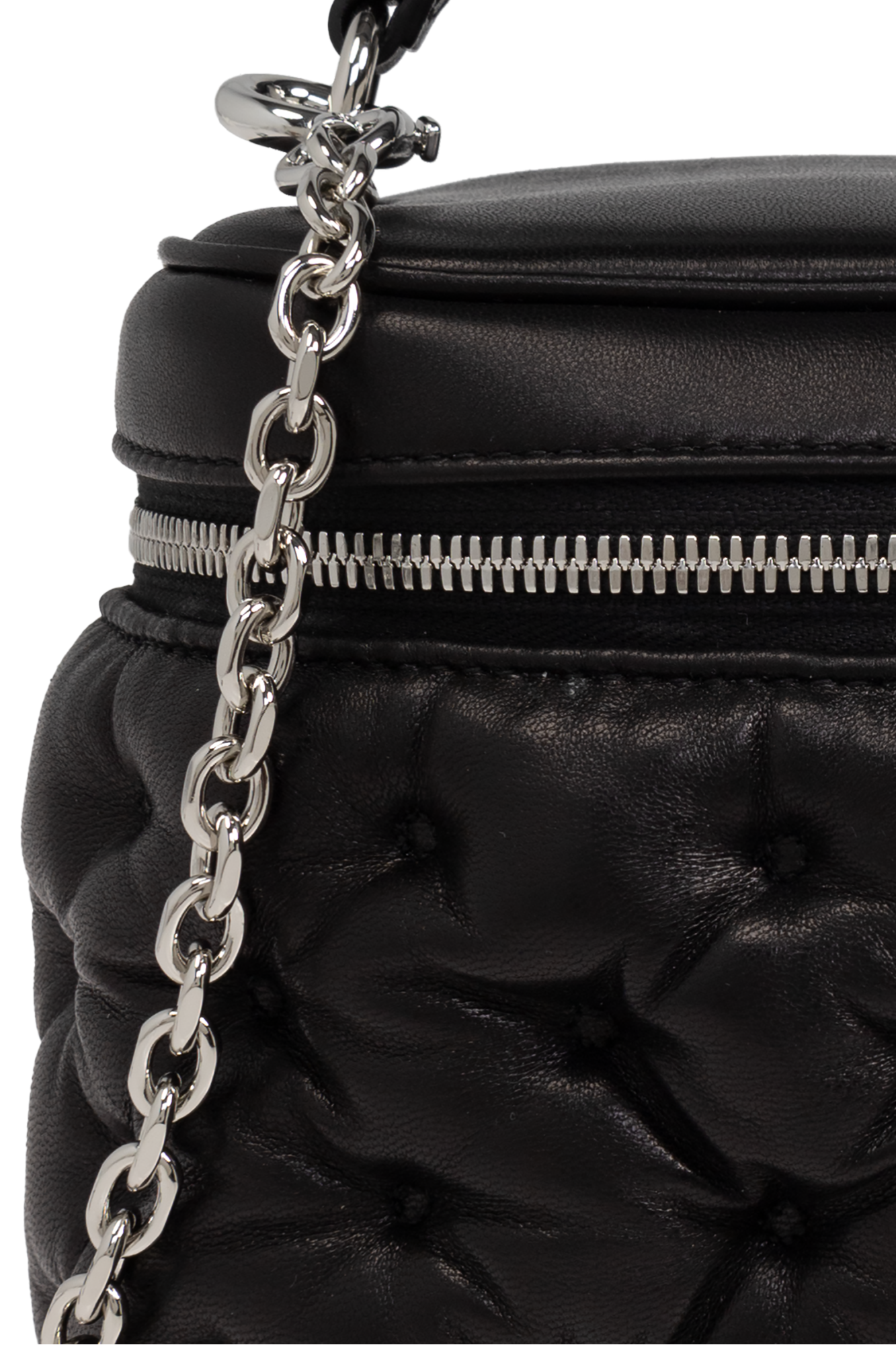 よく見る「芸能人が愛用 Black Handbag France Vitkac - Margiela Maison Vanity' Slam 'Glam ボディバッグ・ウエストポーチ